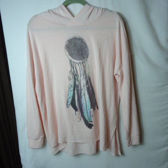 American Eagle Outfitters Sweaters - NWT AEO Soft & Sexy Pink Dream Catcher Hoodie